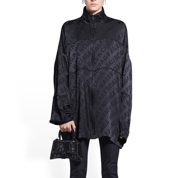 BALENCIAGA BLACK HOURGLASS XS HANDBAG WITH RHINESTONES - RARE BNWT - Picture 3 of 7